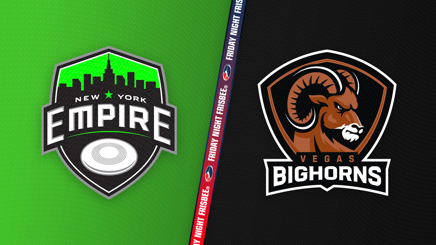 April 25th - Opening Day - vs New York Empire - Single Game Ticket