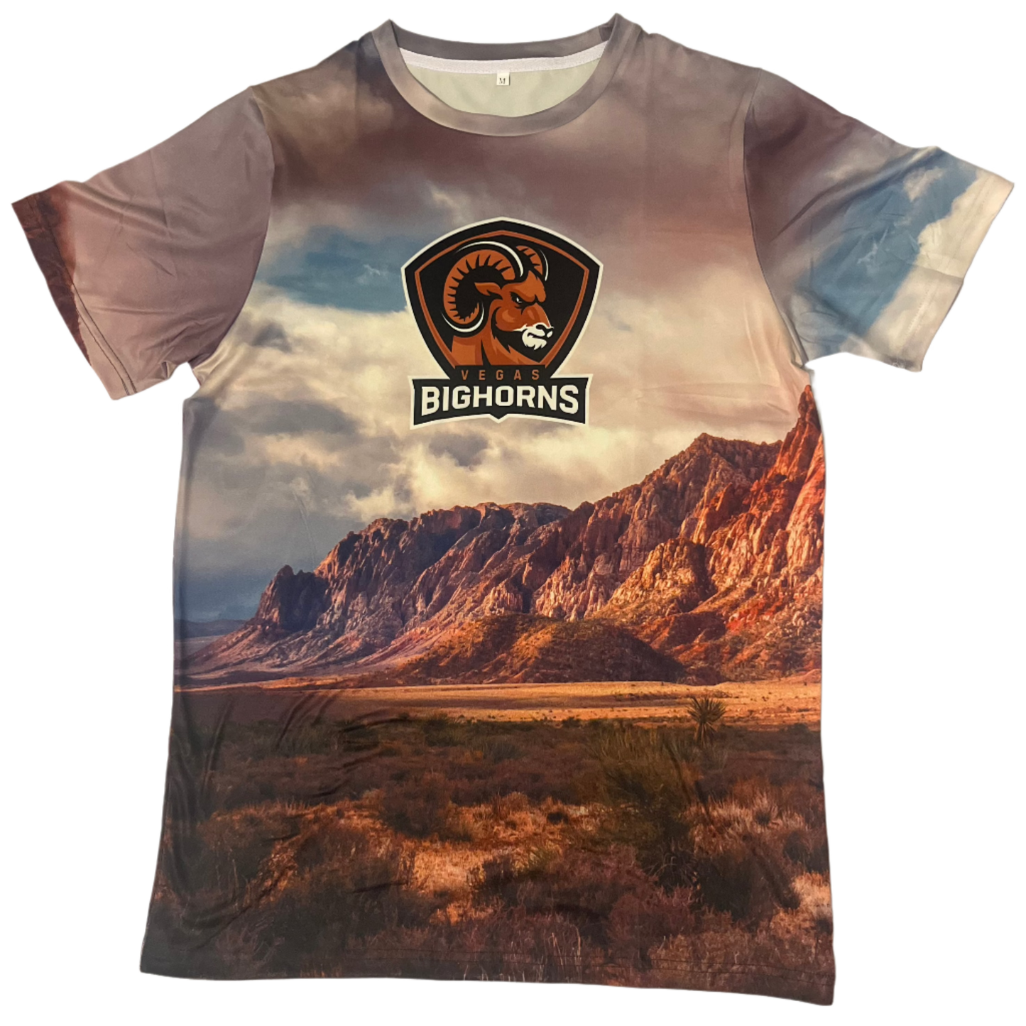 Bighorn Mountain - Brushed Milk Silk Sublimated T-shirt