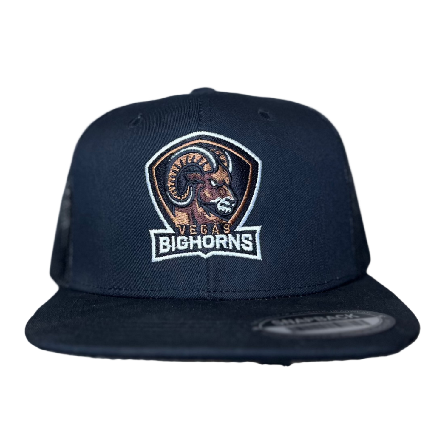 Bighorns 6-Panel Flat Bill Snapback Hat