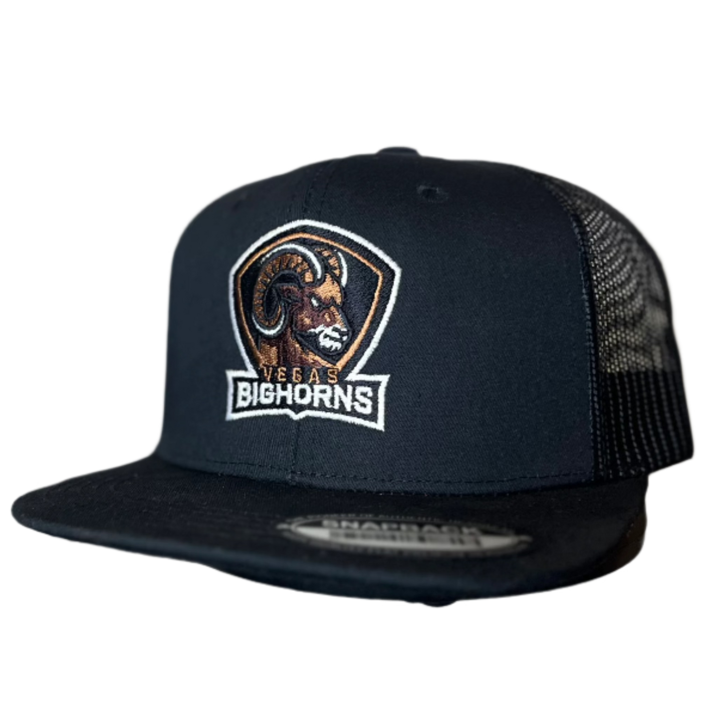 Bighorns 6-Panel Flat Bill Snapback Hat