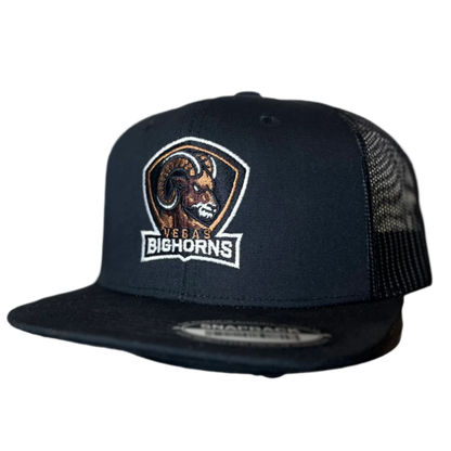 Bighorns 6-Panel Flat Bill Snapback Hat